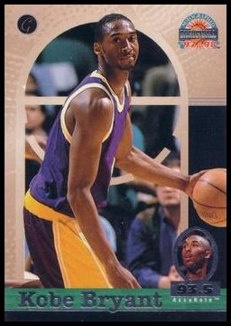 1997 Score Board Autographed 11 Kobe Bryant